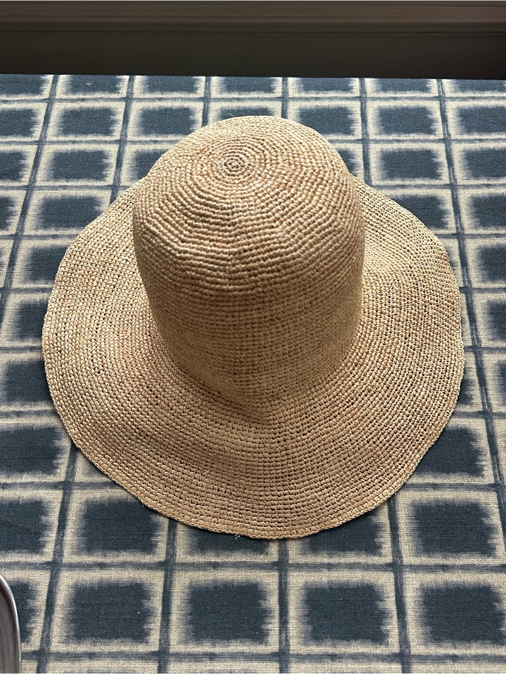Izzy Sunhat Avenue Wide-Brim Straw Sun Hat - Natural - Picture 2 of 5